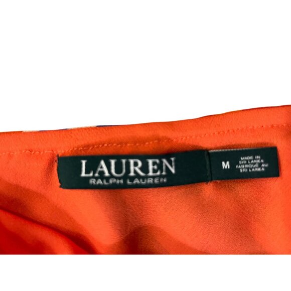 Lauren Ralph Lauren Womens M Multicolor Stripe Ruffle Skirt NEW MSRP $115 - Picture 7 of 12